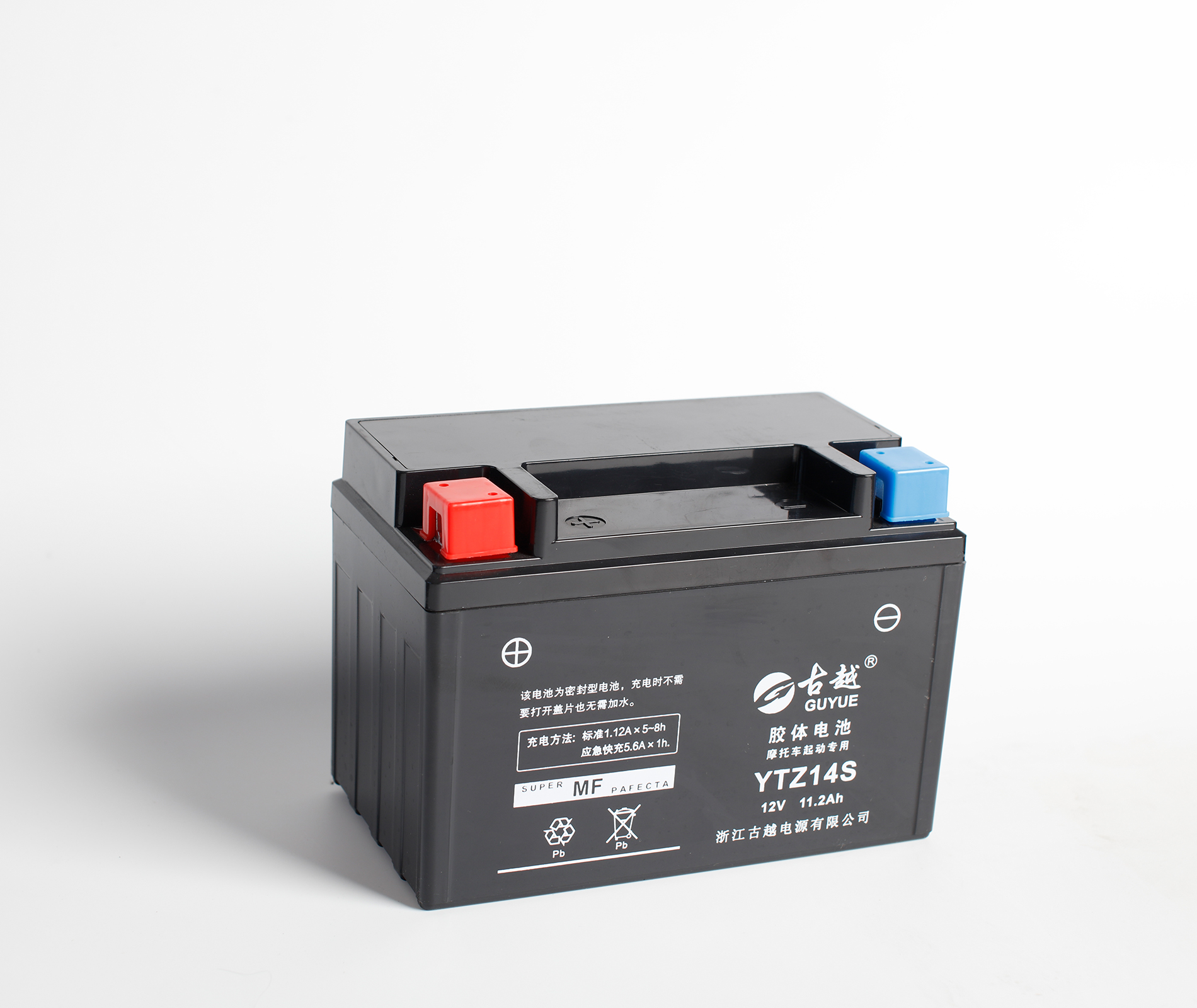 胶体摩托车电池 YTZ14S GEL